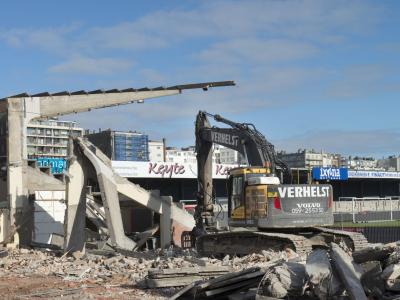 Afbraak stadion KV Oostende | Verhelst Aannemingen